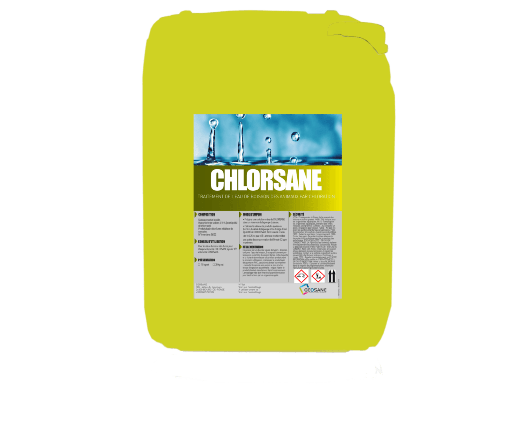 Chlorsane Géosane Géosane, spécialiste de la décontamination d’élevage