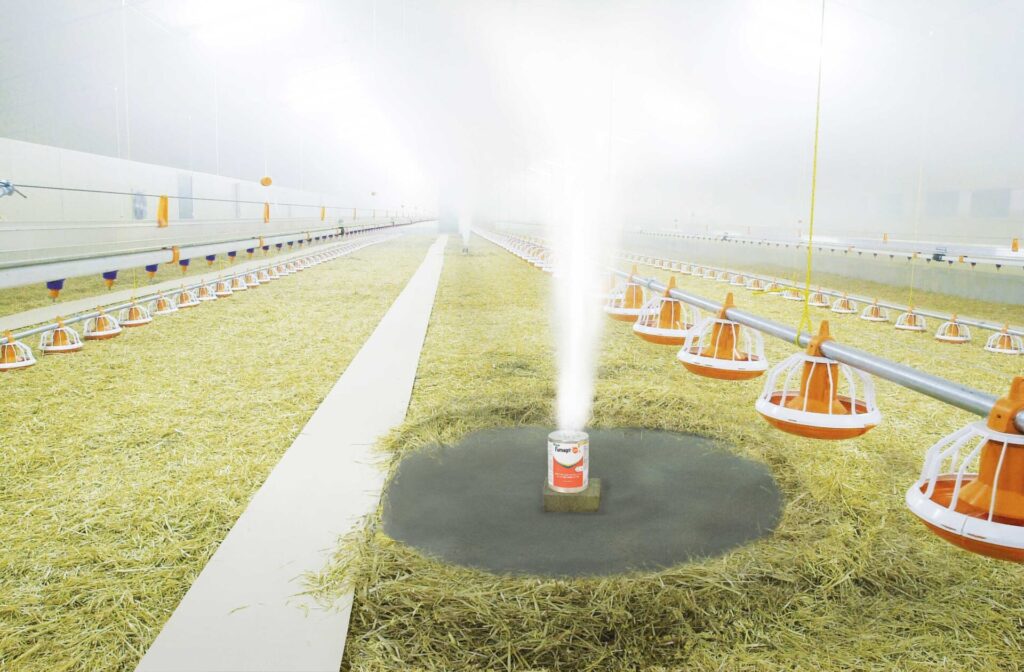 Fumigation Géosane spécialiste de la décontamination d'élevage