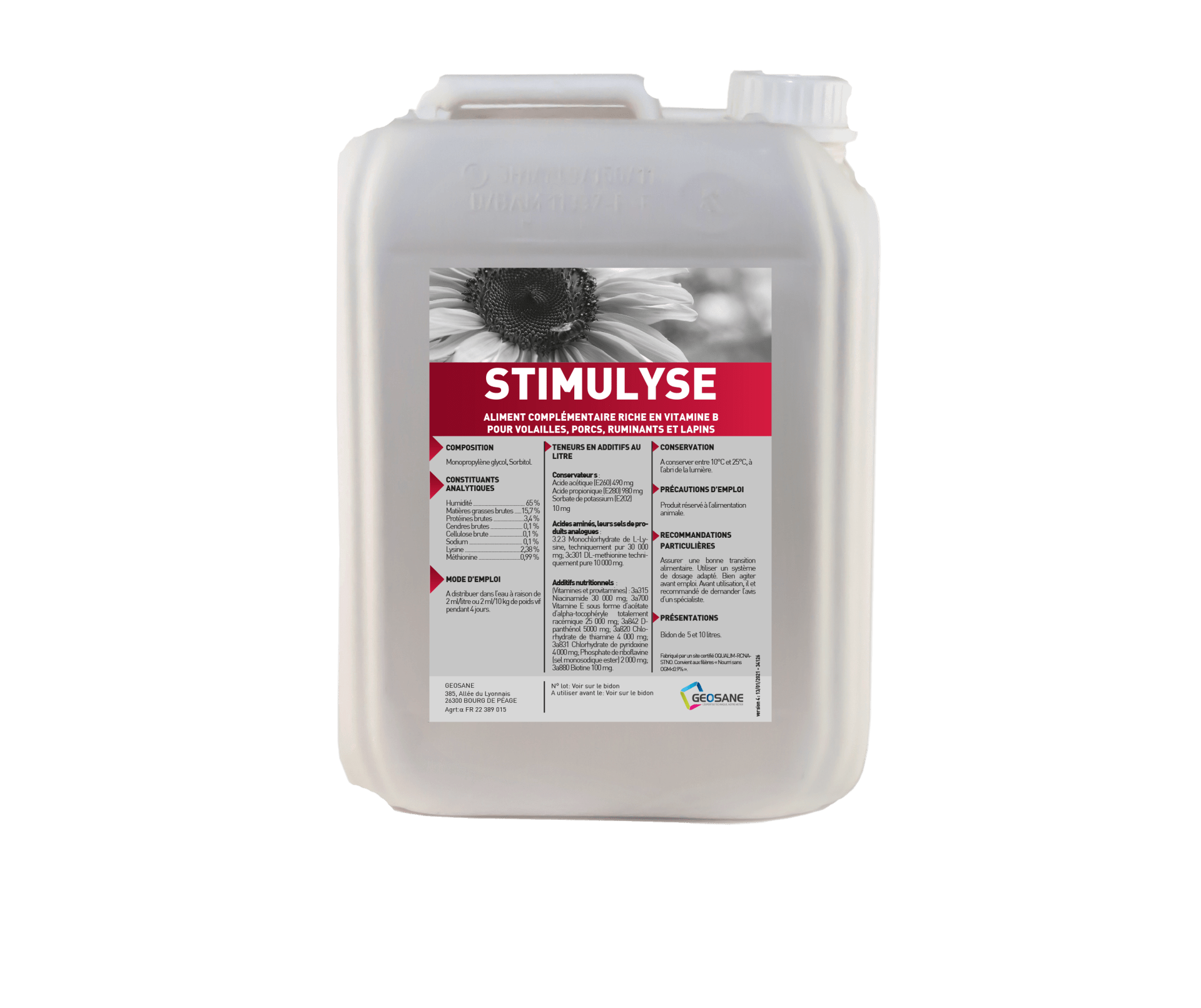 STIMULYSE BD DE 5 LITRES